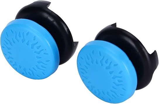 Gripstick Joystick Controller Gamepad Key Cap, Stick Joystick Controller Cap, Thumb Stick Soft Silicone Cover for PS5 Blue