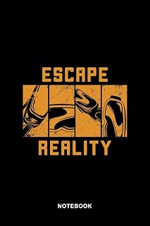 Virtual Reality Art Graphic Notebook: Virtual Reality Graphic Art Lined Pages HMD Notebook / Journal Gift (6 x 9 - 110 lined pages)
