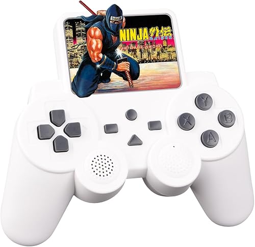 8-bit 520 en 1 Classic Retro Games Handheld Gamepad Game Console - Pantalla de 2.5 pulgadas recargable AV TV Out (blanco)