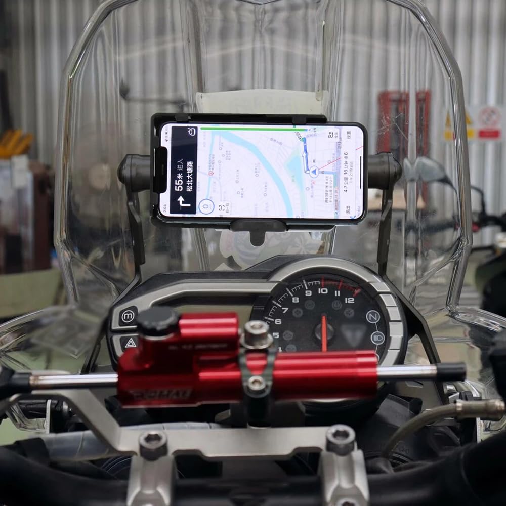 Générique dla Tiger 800 XC XR XCX XRX 2015-2017 Moto Smartphone Nawigacja GPS Adapter Plate Holder Bracket