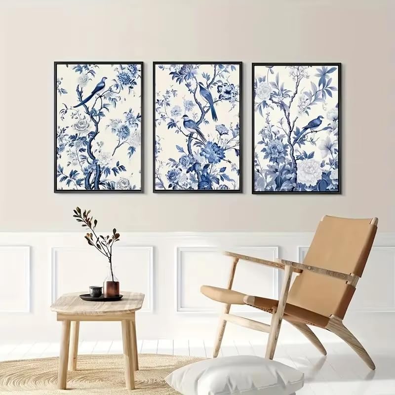 Affiches sur toile avec cadre intérieur pour décorer un mur vide