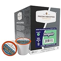 Vista 162 de Fresh Roasted Coffee, Tarrazu de Costa Rica, tostado medio, 24 cápsulas para cafeteras K Cup