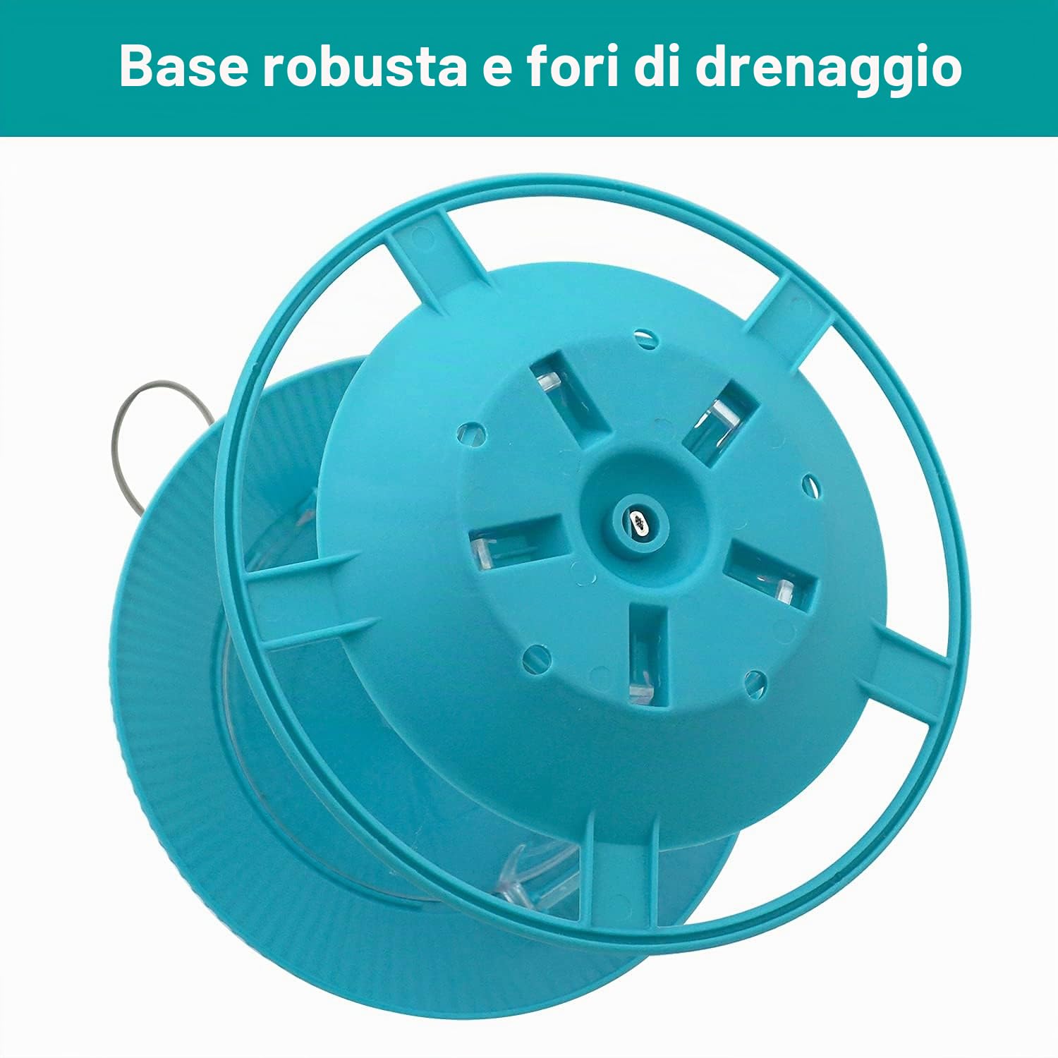 Mangiatoia da appendere per uccelli selvatici, mangiatoia per giardino, semi di girasole, cuore, arachidi e nocciole, per attirare dunnocks, blu