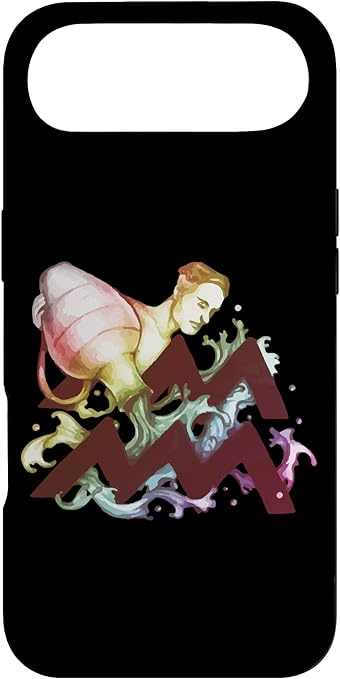 Watercolor Aquarius Zodiac Case for iPhone Air