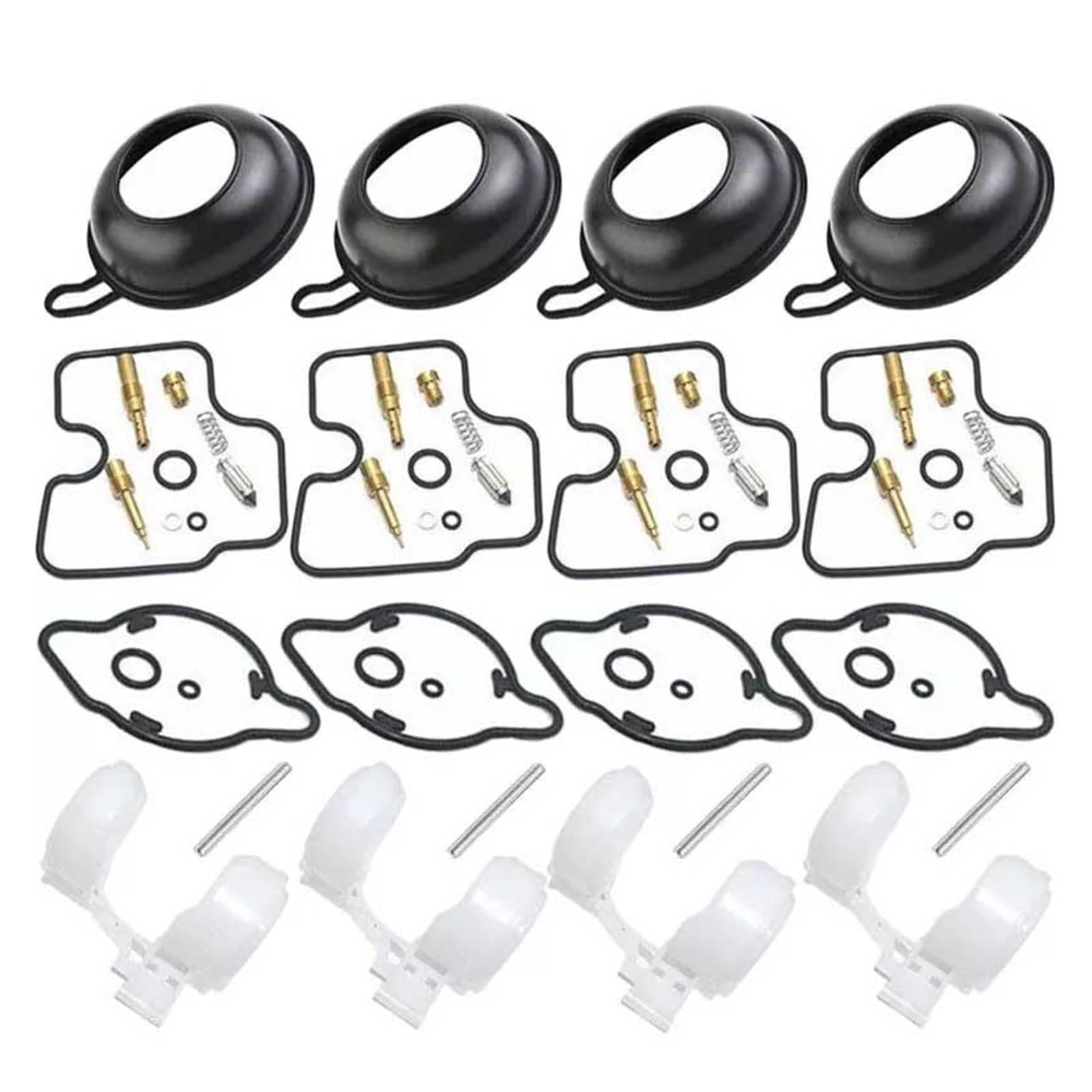 Kit membrana carburatore Per CBR900RR SC33 BJ 1996-1999 Kit Di Riparazione Carburatore Carb Galleggiante A Membrana Sistema Alimentazione