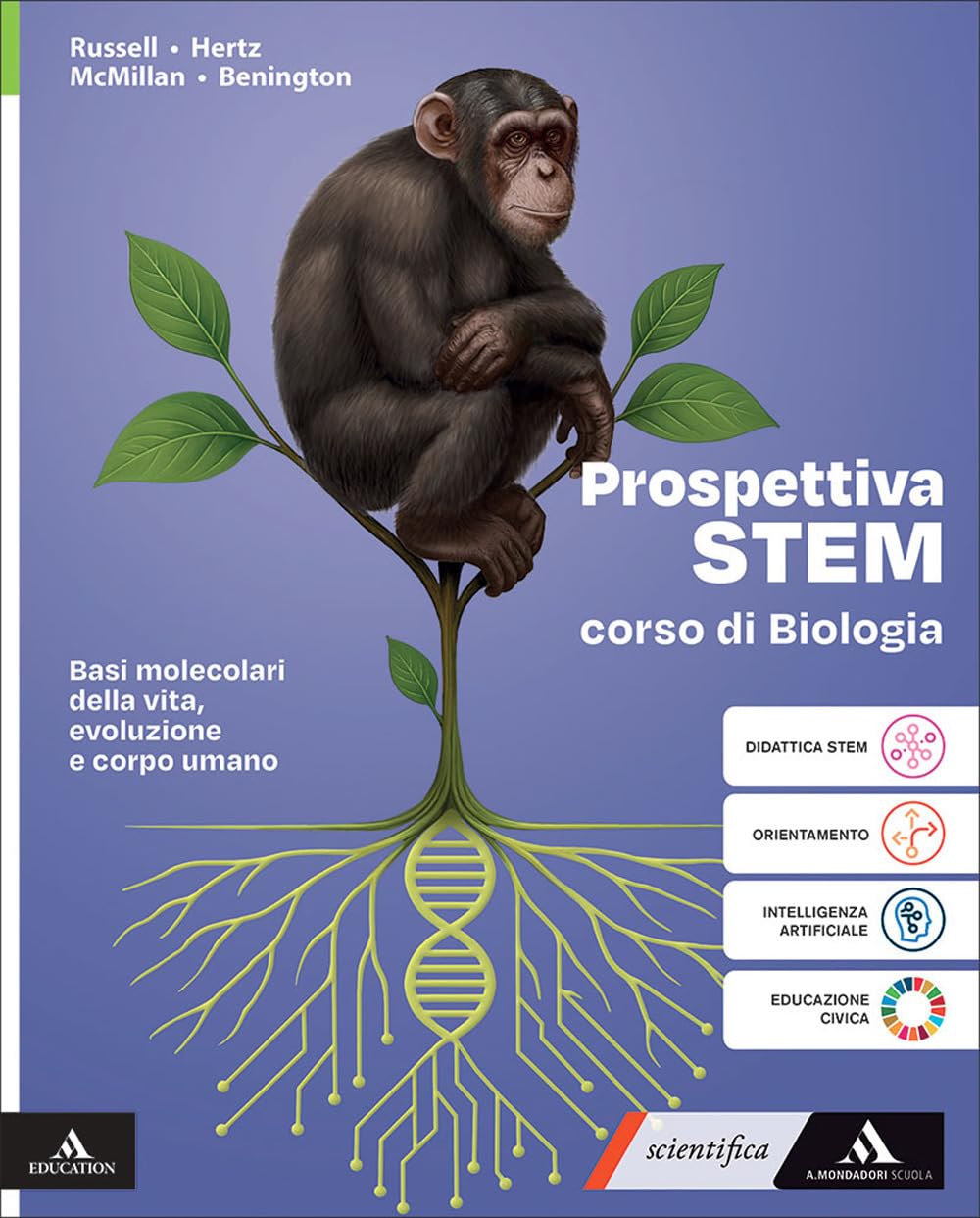 Prospettiva STEM. Corso di biologia. Basi molecolari della vita, evoluzione e corpo umano. Per il 2° biennio delle Scuole superiori. Con e-book. Con espansione online