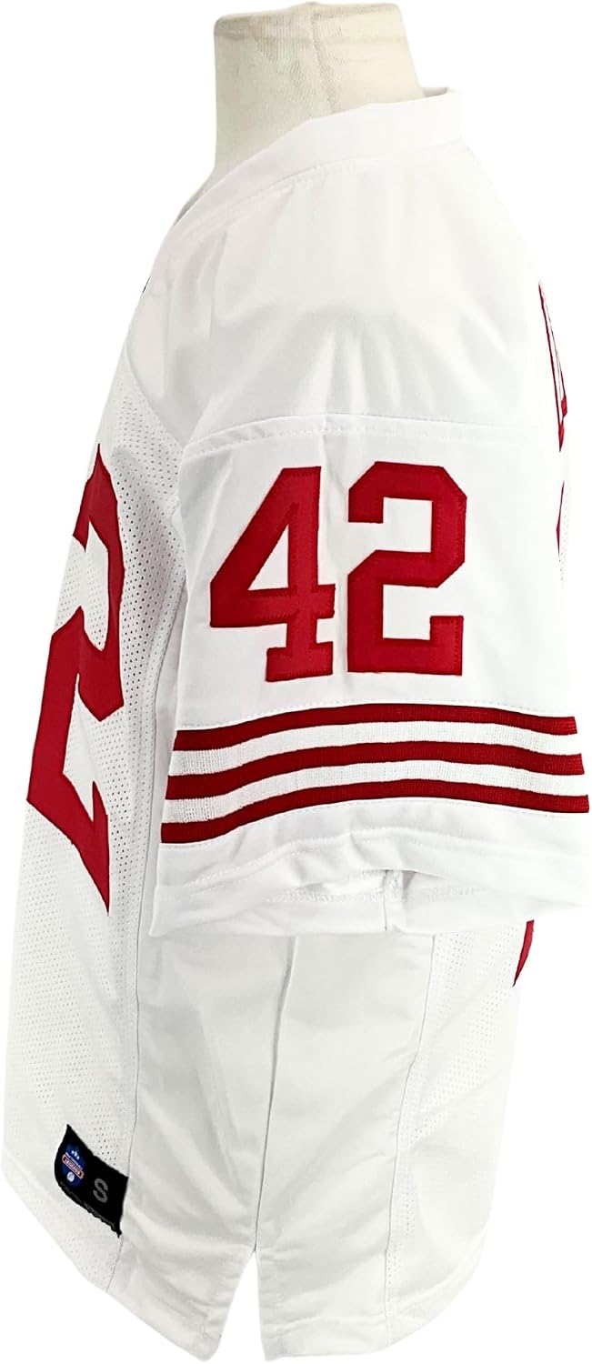 Ronnie Lott Jersey White San Francisco | Unisex Adult Sizes S-5XL Unsigned Custom Sewn Stitched