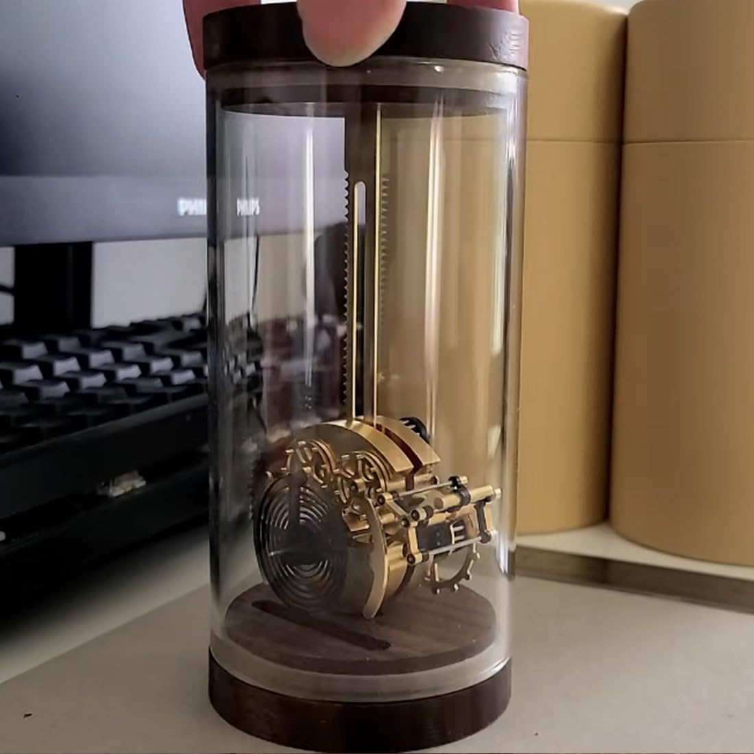 Mechanische 3 Minuten Sanduhr Timer Modell, genaue Zeitmessung Stundenglas Eieruhren für Geschenke, Büro, Schreibtisch, Hochzeit Dekorationen