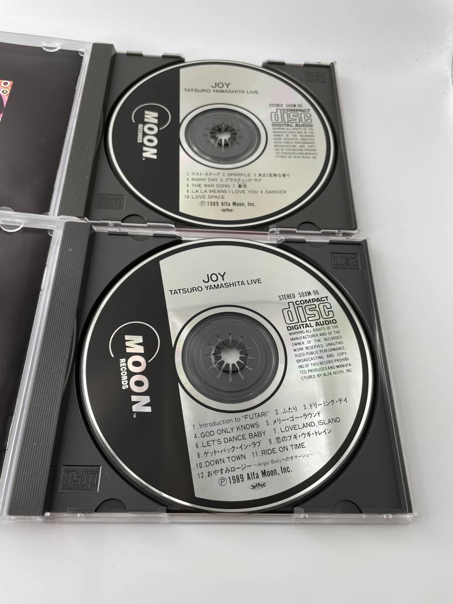 Amazon.co.jp: JOY TATSURO YAMASHITA LIVE CD 山下達郎 H35-12