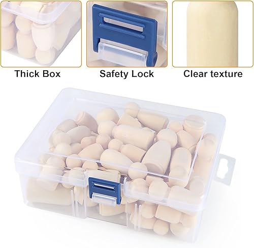 Miniatura 7 de JMIATRY 100 piezas de madera con clavijas de madera sin terminar, figuras de madera con estuche de almacenamiento, muñecas de clavijas familiares