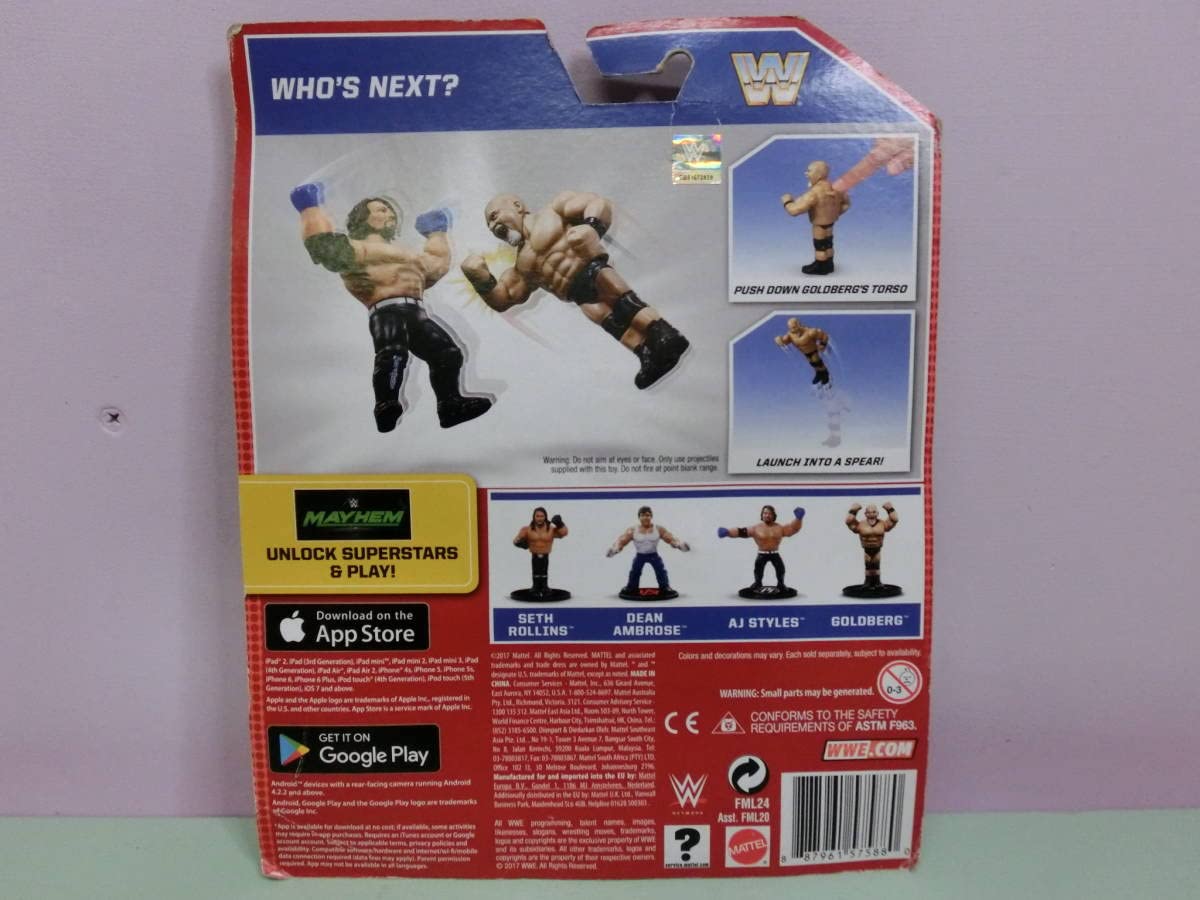 WCW フィギュア ゴールドバーグ‼️ Amazon.co.jp: ビル・ゴールドバーグ フィギュア人形 プロレス