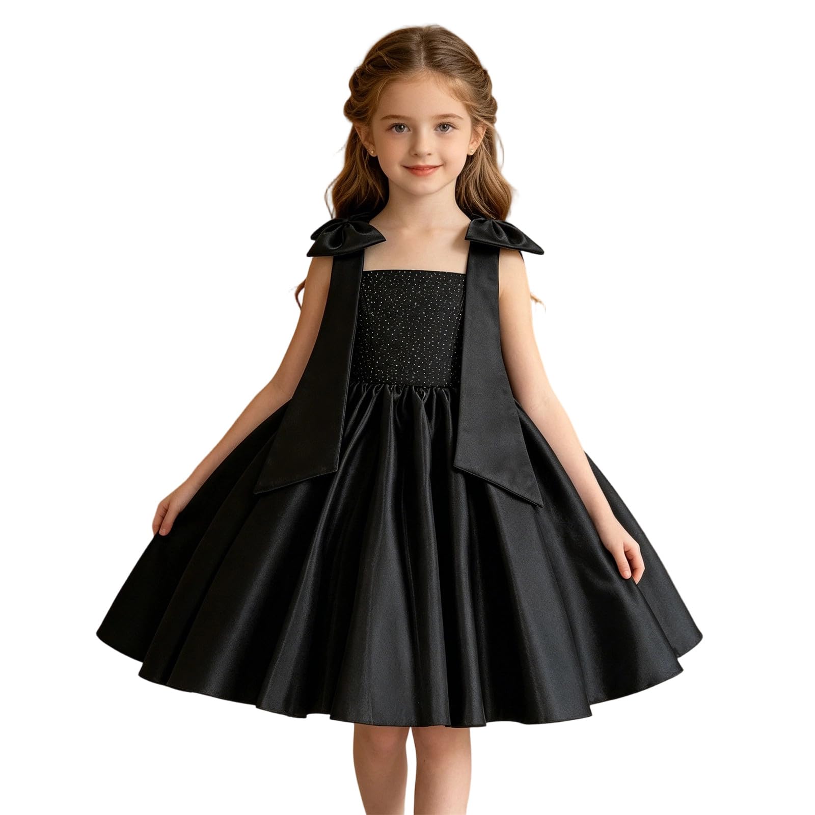 Vestido de princesa para niñas, Vestido de Fiesta de Princesa, Tul, de tutú, Falda Voluminosa, Vestido De Actuación Formal, Vestido Elegante para Fiestas, para Boda, cumpleaños, Concurso, Baile