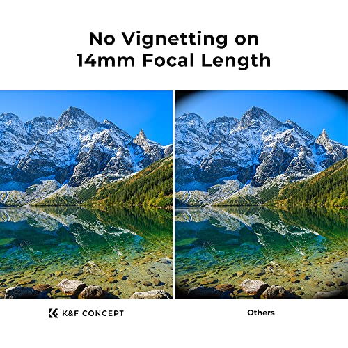 Image of K&F CONCEPT 58MM Polarising Filter Circular Polarizing CPL, Ultra Slim, Japan Optics, Multi Coated (Nano-K Series)