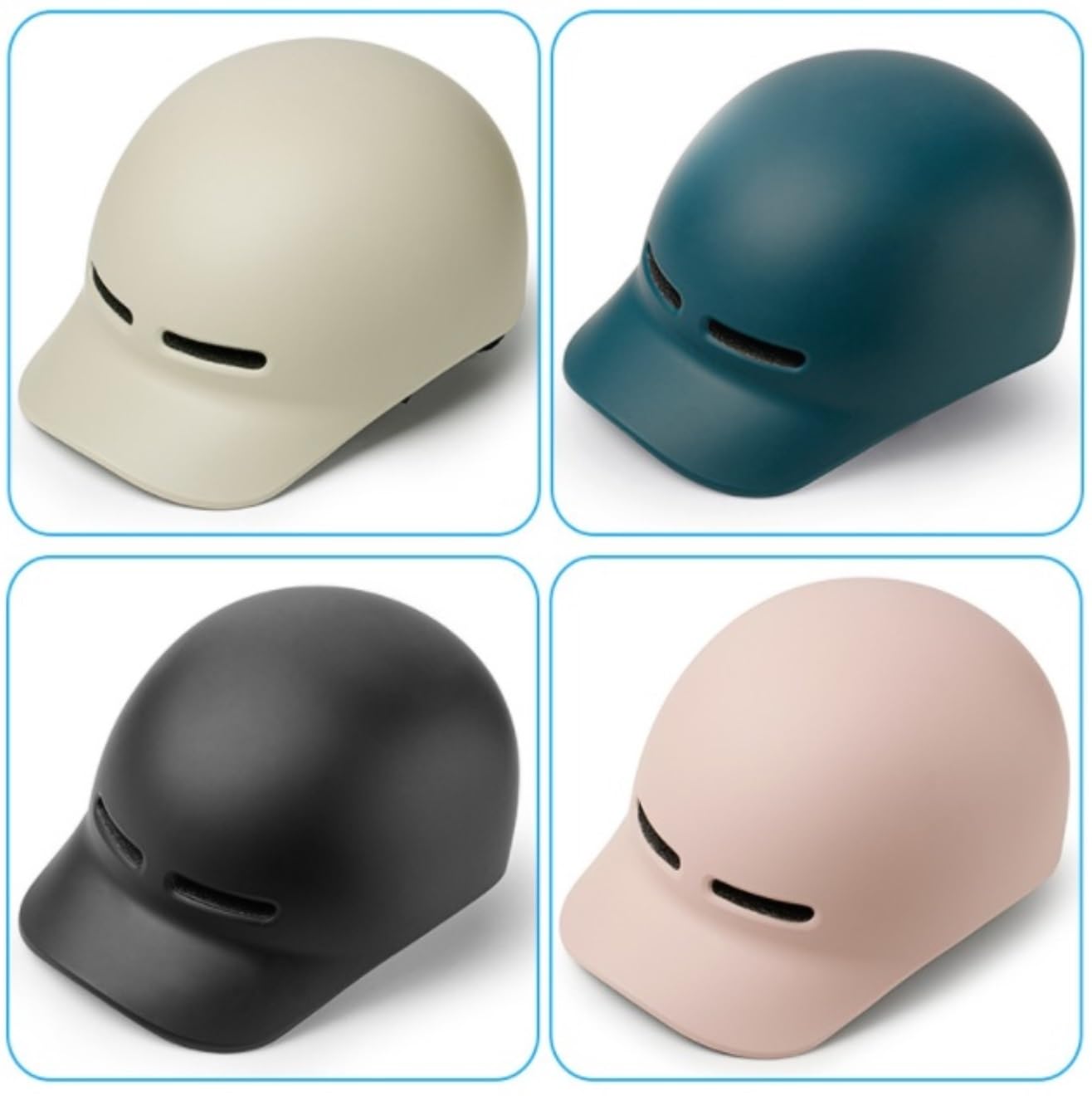 Kask Rowerowy Kask Rowerowy Zdejmowany Kask Sportowy Kask Rowerowy Do Jazdy Na Rolkach Na Zewnątrz Rower Szosowy Jazda Na Rowerze Kasku Rowerowego(Blue)
