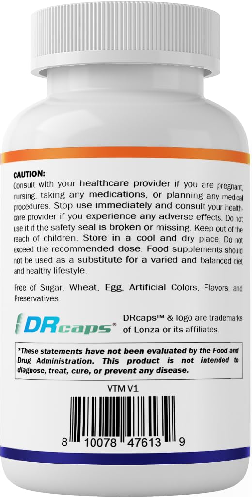 Vitamatic Bifidobacterium Infantis - 5 Billion per DR Capsule - 60 Count - Digestive Support - Made with Prebiotic Inulin Fiber — Amazon image 9