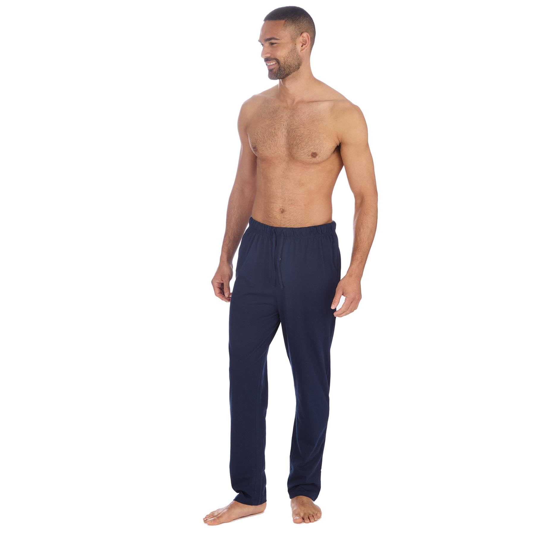 style it up Mens Lounge Pants - Soft Warm Cotton Rich Jersey Pyjama Bottoms Sleepwear Relaxing Loungewear-picture-24
