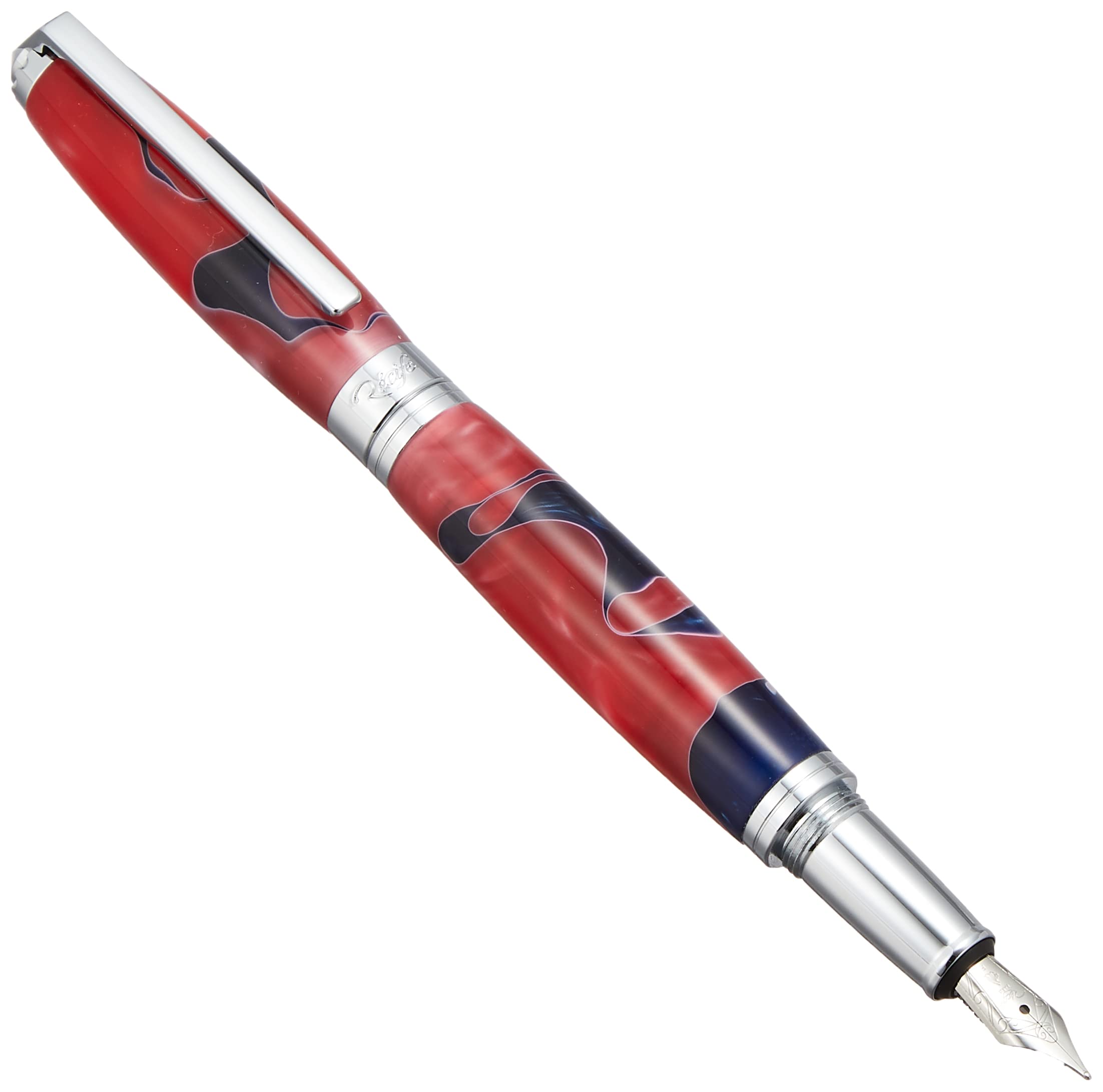 Amazon | レシーフ パールソユーズ 万年筆 ピンク/ブルー 細字