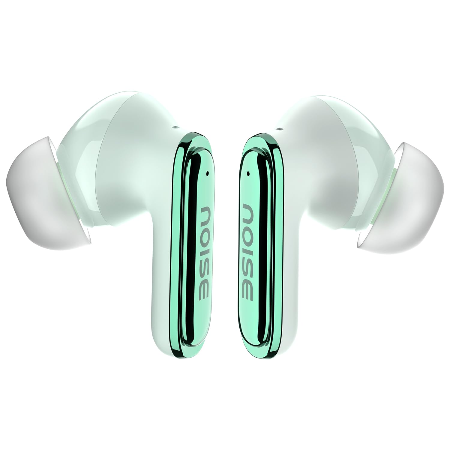 Noise Buds Connect 2 in Ear Truly Wireless Earbuds with 50H of Playtime, Quad Mic with ENC, in Ear Detection, Dual Device Pairing, Instacharge(10 Min=120 Min), BT V5.3(Mint Green)