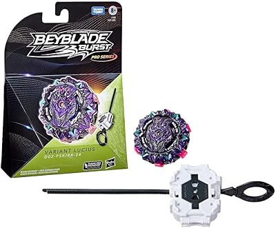BEYBLADE Burst Pro Series Variant Lucius Spinning Top Starter Pack, Defense Type Battling Game Top, Toy for Kids Ages 8 and Up