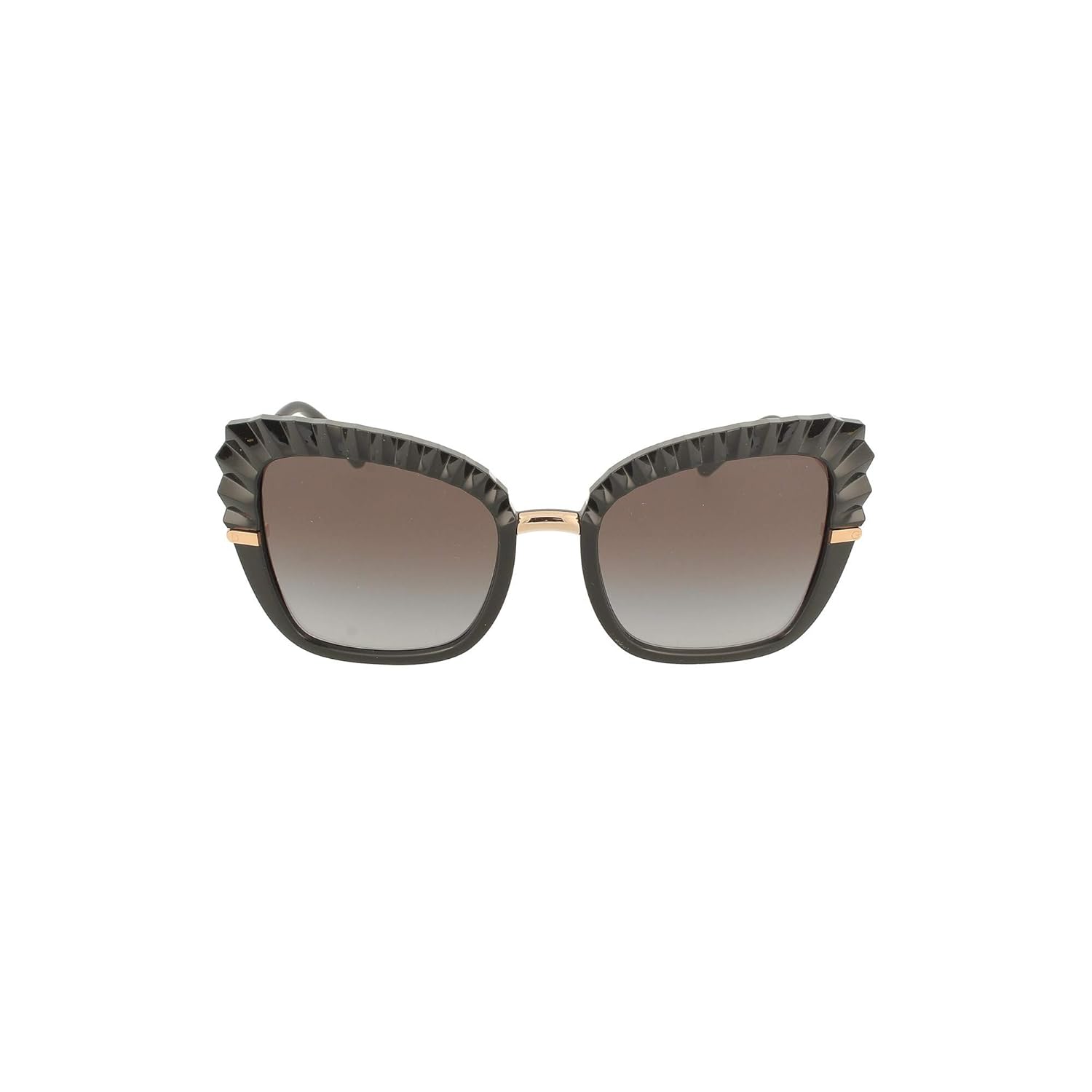 Óculos de sol femininos Dolce & Gabbana DG6131 preto/cinza claro gradiente preto 53