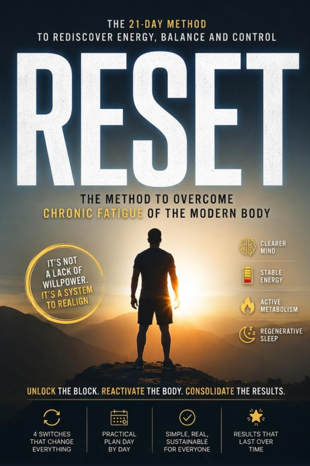 The RESET Method: How to Rebuild Energy, Reduce Stress, and Create Lasting Change in 21 Days.