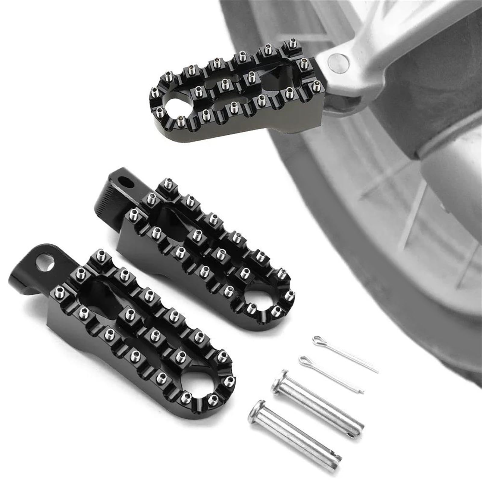 Repose-Pieds Moto Anti Vibration Soulagement Pieds R1200GS F750GS