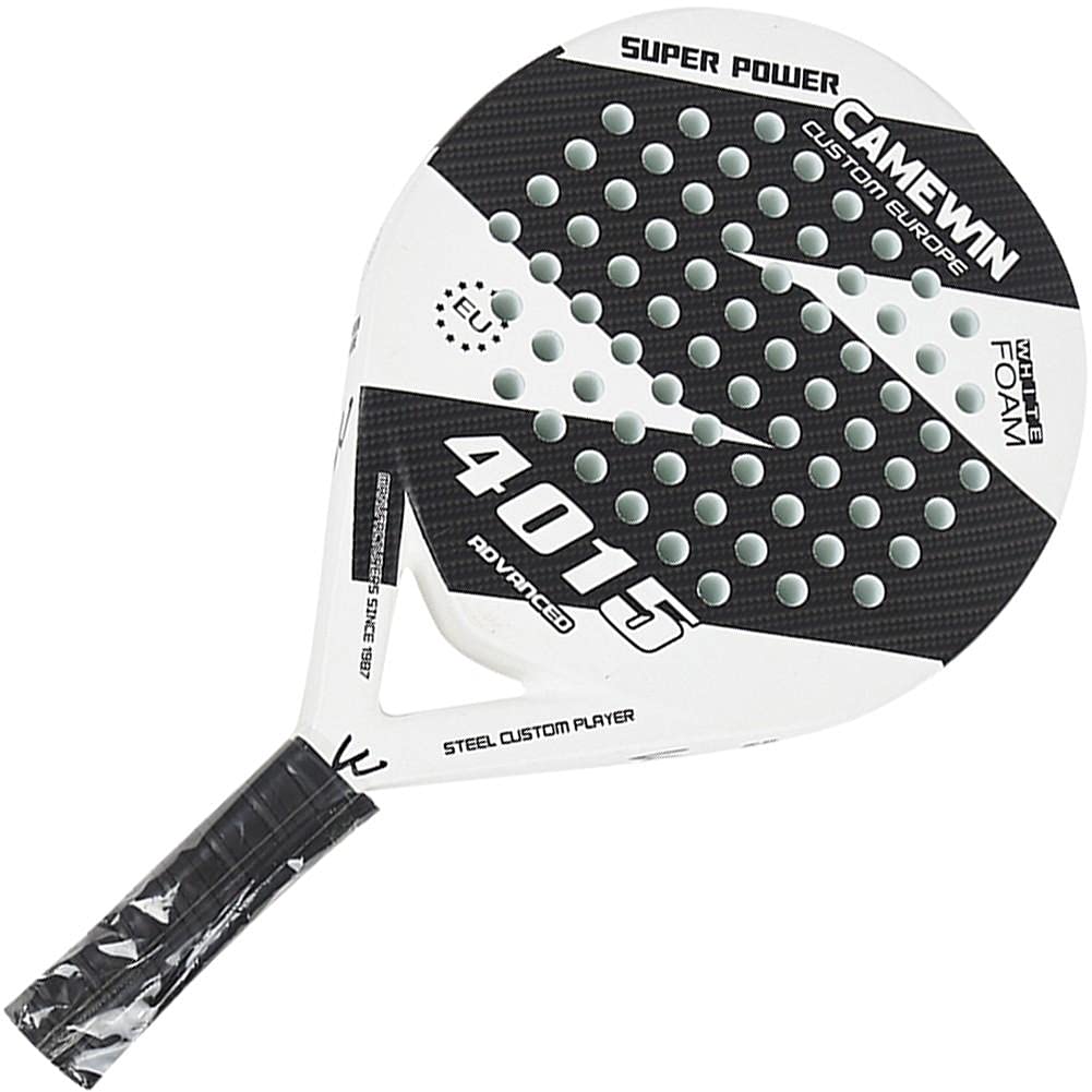 Racchetta Beach Tennis in Fibra di Carbonio Glass Beach Uomini Donne Sport Tennis Paddle Professionista Racket Beach Racket con Cover Bag