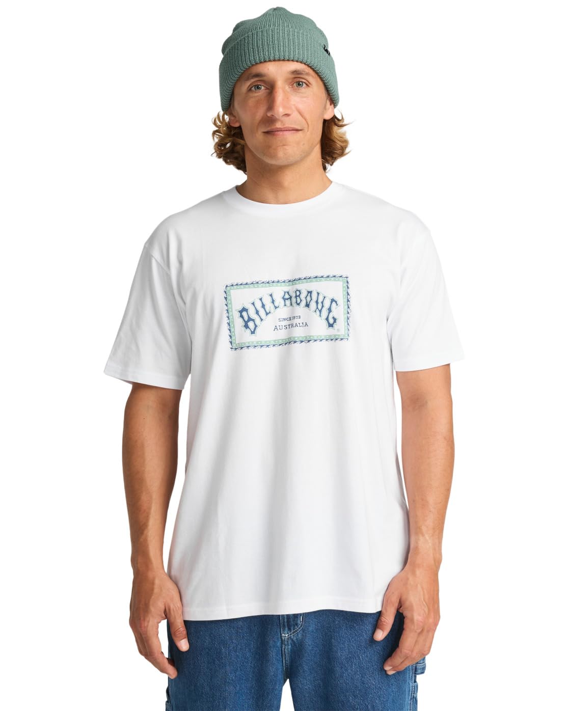 Billabong Short-Sleeved T-Shirt Arch Frame SS Men's White M