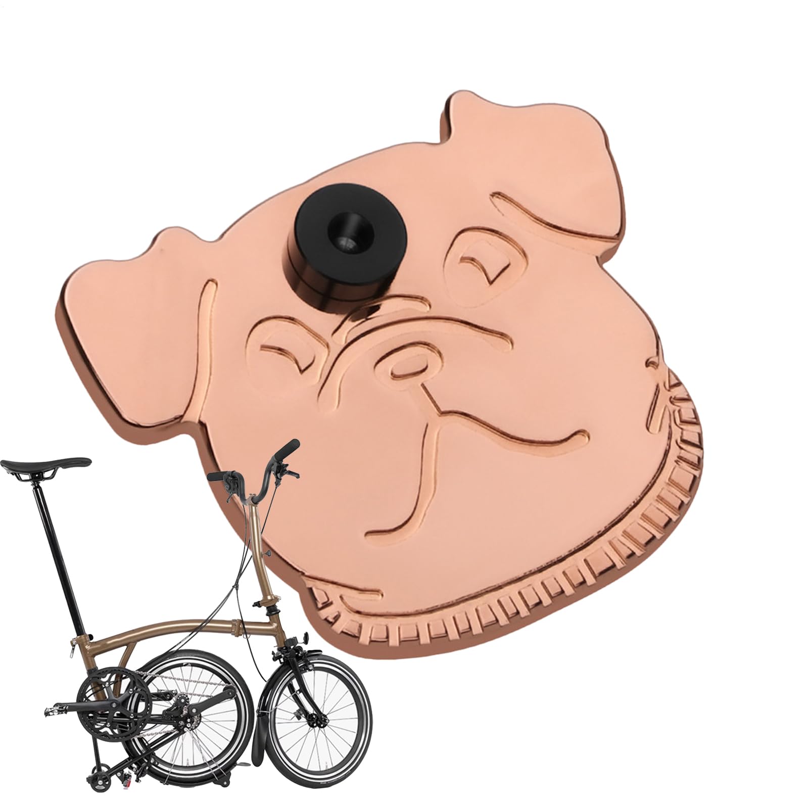 Protector de horquilla delantera para evitar golpes en bicicleta de carretera y trayectos 8