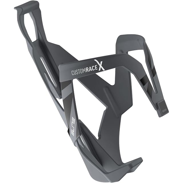 Elite Custom Race X Portabidón Gris Skin Gráfico Negro - Ligero Resistente