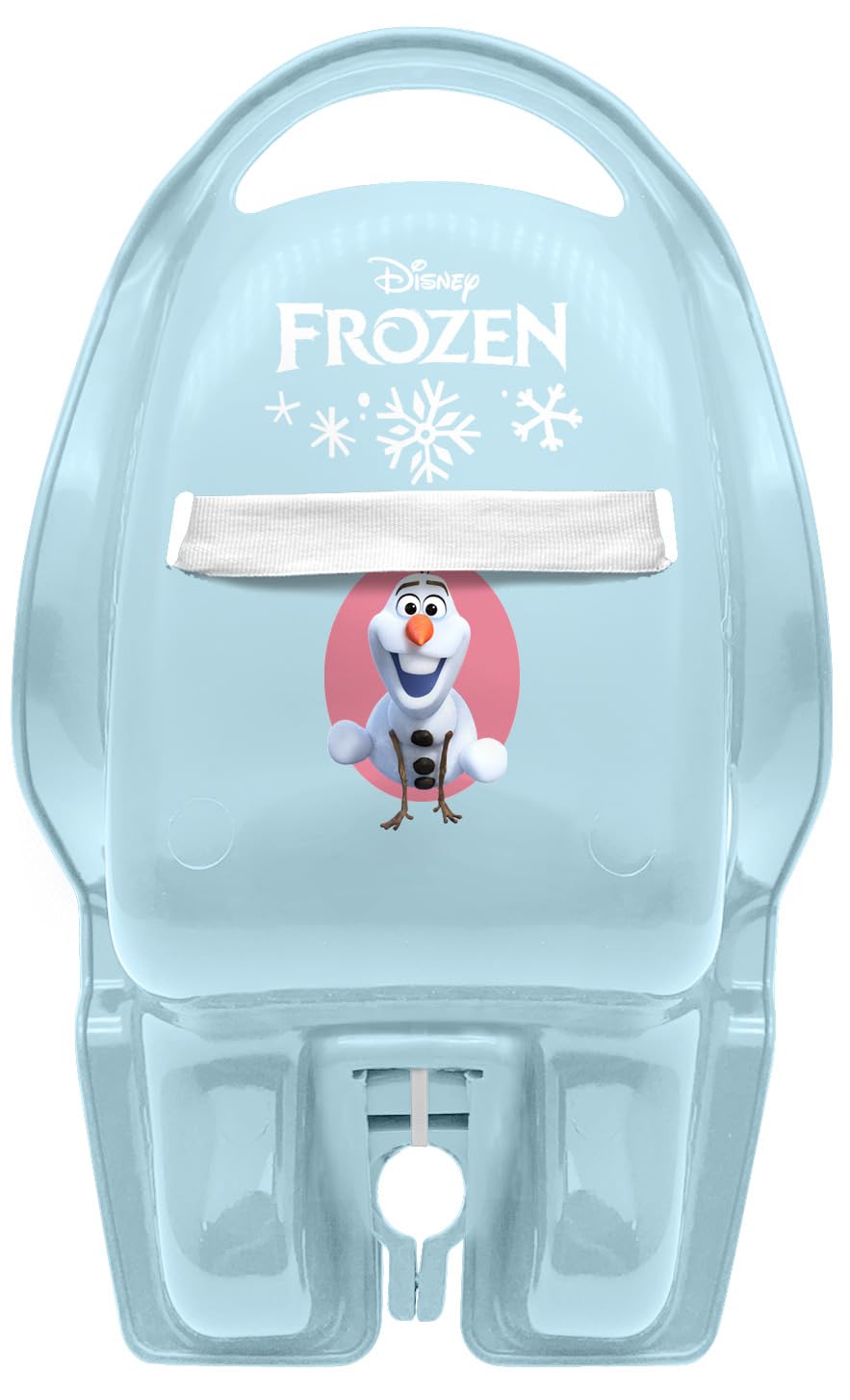 Porta Bambola La Regina delle Neve II Anna Elsa 20 cm Sistema di Fissaggio Universale Blu