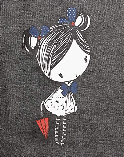 Image of Gubbarey Girls' Sweatshirt (SS1047 Dark Grey 11-12 Years)