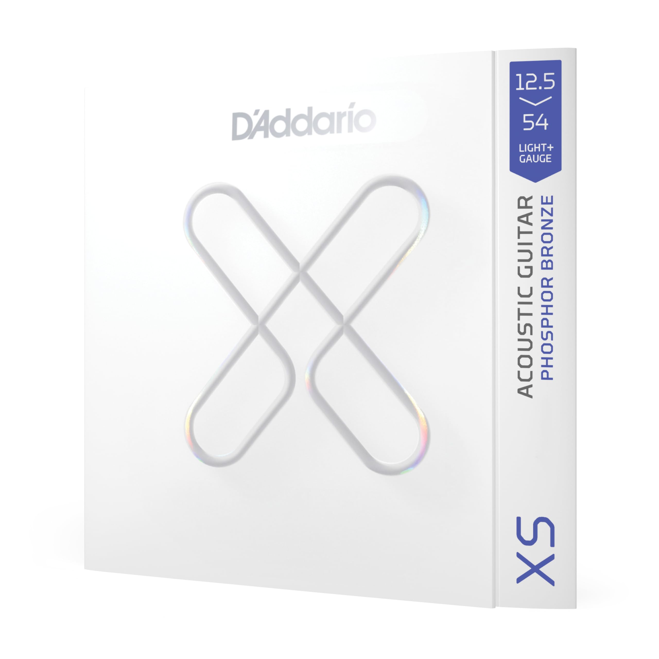 D'Addario XS Phosphor Bronze Coated Acoustic Guitar Strings 12.5-54