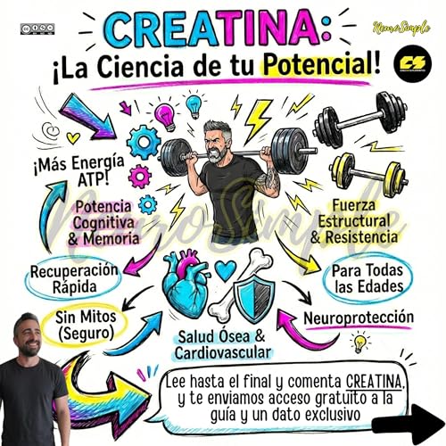 Creatina y sus efectos F&iacute;sicos y Cerebrales