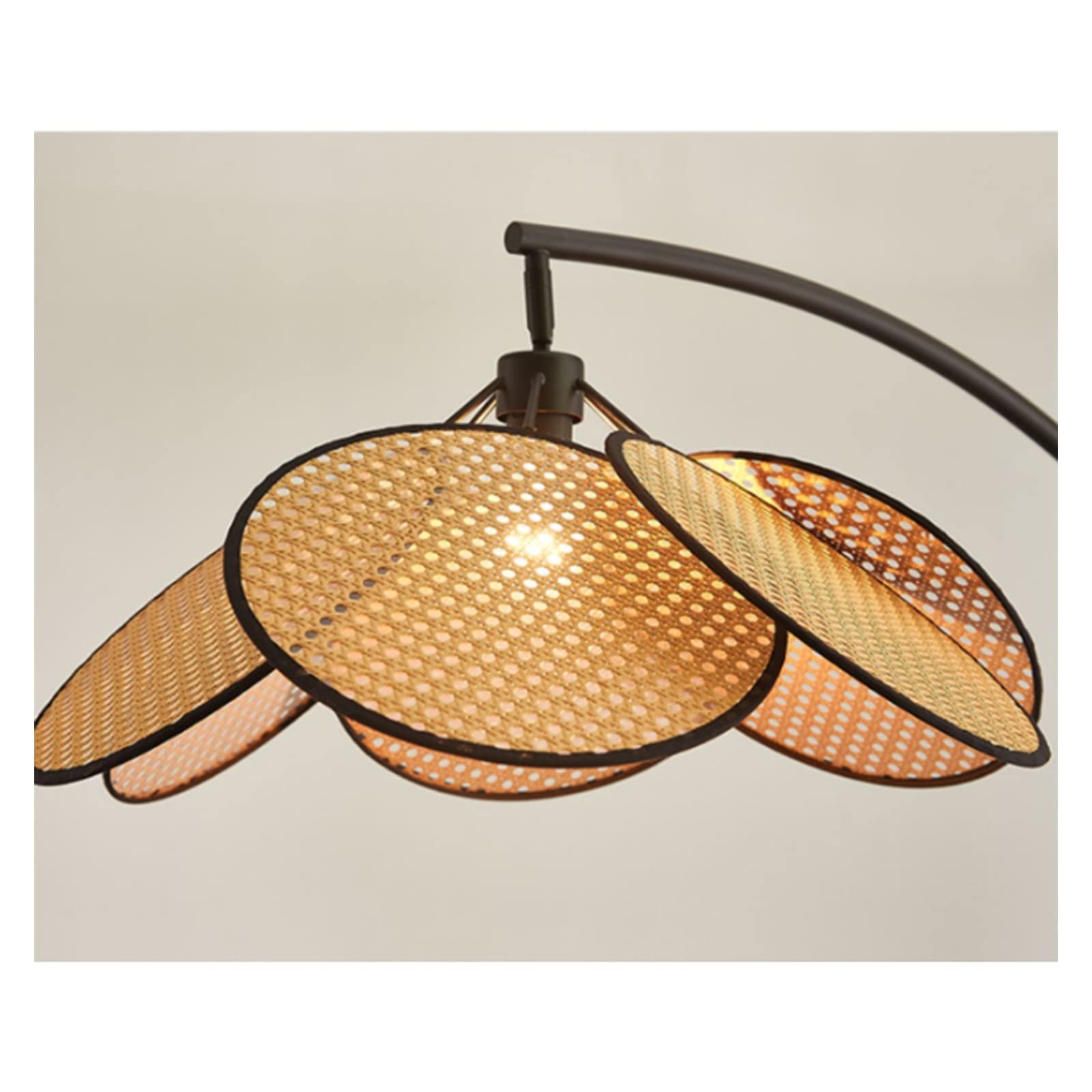 Lampada alta Soggiorno retrò minimalista (senza fonte di luce) per la sala da pranzo(Beige)