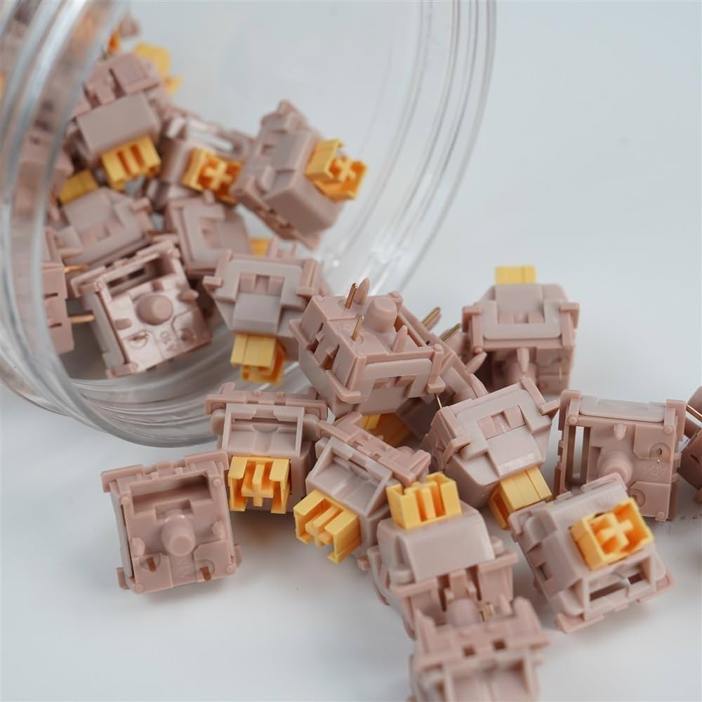 Amazon.com: PAKJEL Outemu Honey Peach Switch V2, 5Pin 40g