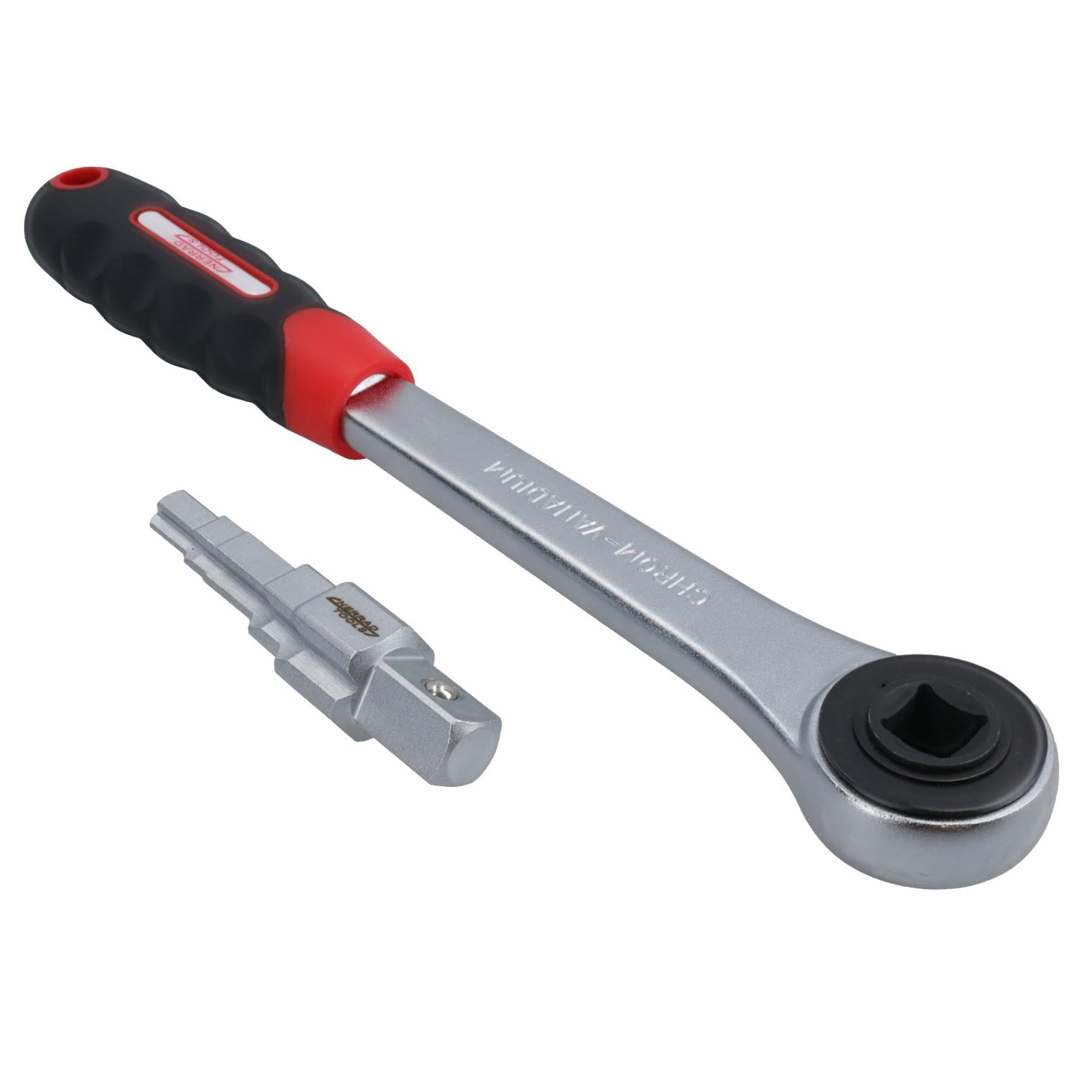 AB Tools Clé à molette étagée pour radiateur + cliquet 10-21 mm