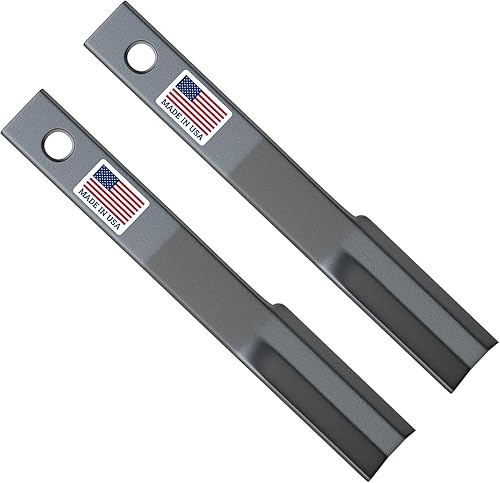 Land Pride - Cuchillas de repuesto para cortacésped 820-198C y cuchillas de repuesto giratorias compatibles para cortacéspedes de cepillo (juego de