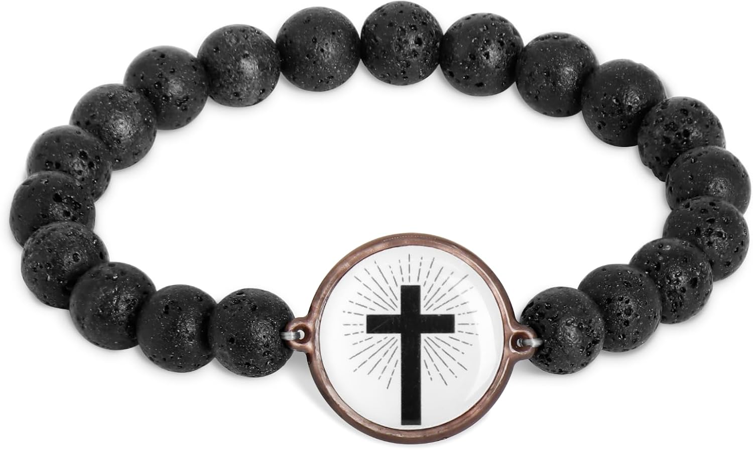 NFC Christian Bead Bracelets for Women, Men and Teens, Bible Verse Bracelets - Inspiring Daily Scripture Christmas Stocking Stuffers Gifts Ideas