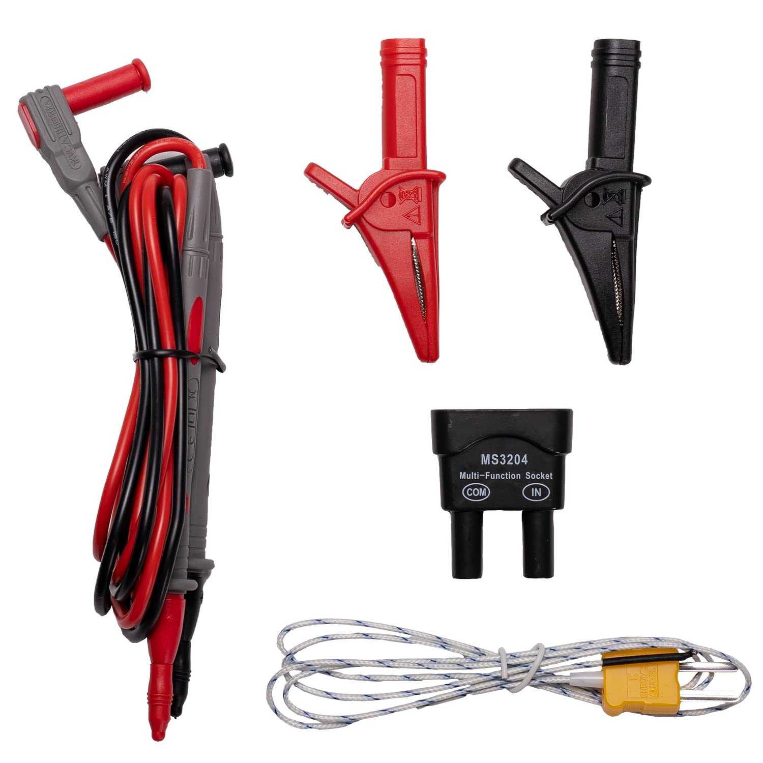 KPS-MT740 Multimetro Digital TRMS con Medición de Aislamiento hasta 1kV Tensión AC/DC Corriente AC/DC Resistencia Capacidad Frecuencia Temperatura y NCV 6600 cuentas