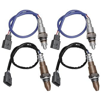 Oxygen Sensor Fit for Infiniti QX60 2015-2019 Nissan Altima 2015-2018 | 4Pcs O2 Sensor Set Fit for Nissan Maxima 2016-2019 Murano Pathfinder 15-19 3.5L V6 Replace 234-9148 234-4985 234-4986