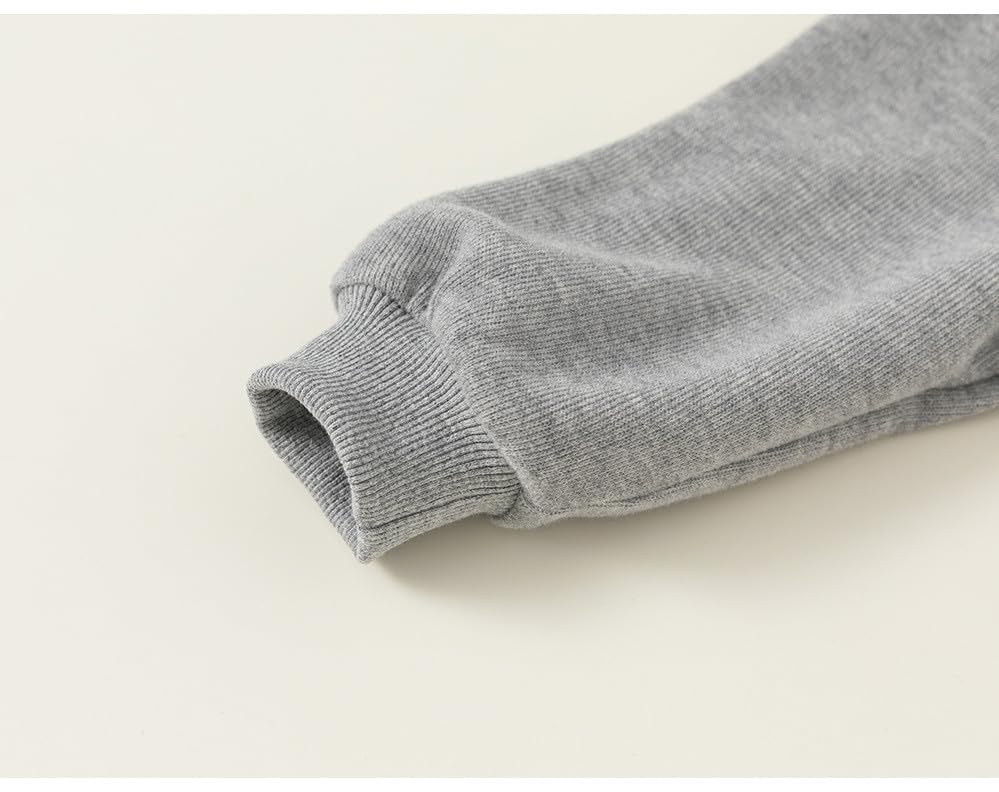 Irsutey Baby Boys Girls Hooded Basic Solid Color Long Sleeve Coat Casual Zip Up Outerwear With Pocket3