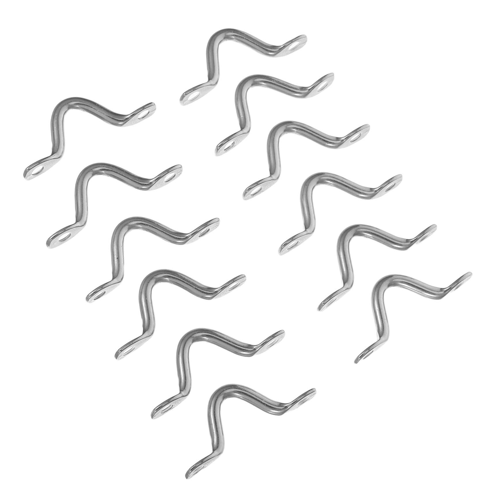 Maniglie Argento in Acciaio Inox 316 Set da 12 Pezzi per Yacht Superficie Liscia e Finitura Raffinata per Kayak e Piccole Imbarcazioni
