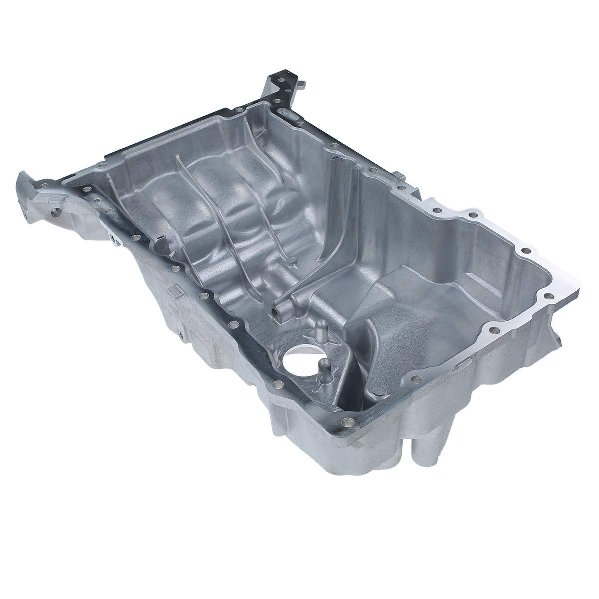 A-Premium Engine Oil Pan Sump with Drain Plug, Compatible with Mercedes-Benz CLA250 2014-2019, GLA250 2015-2020, GLA250 2015-2020, 2.0L