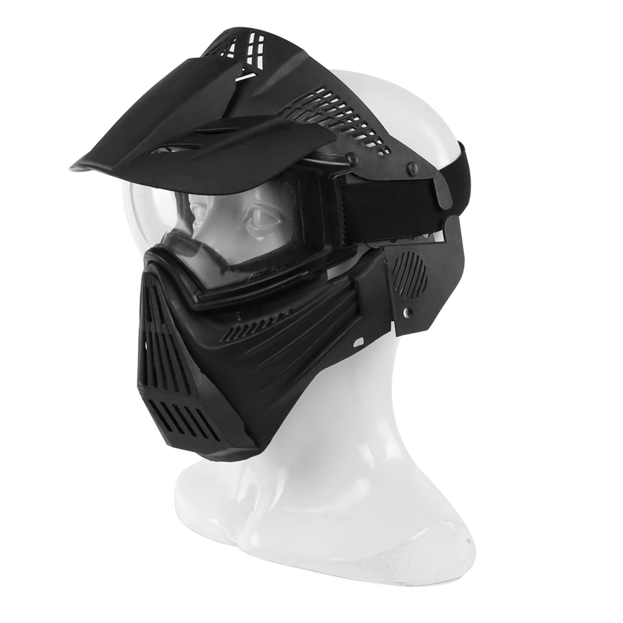Masque tactique d'extérieur en maille respirante pour paintball, Halloween, fête costumée, jeu CS