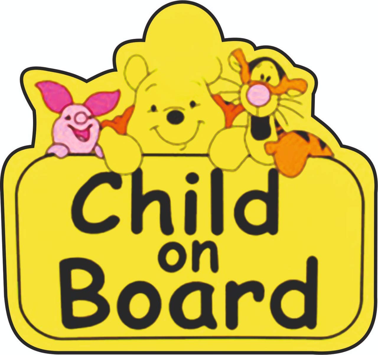 JUST RIDER Universal Diesel Sticker/Decals/Fuel Badge/Graphics for All Cars (Child on Board)