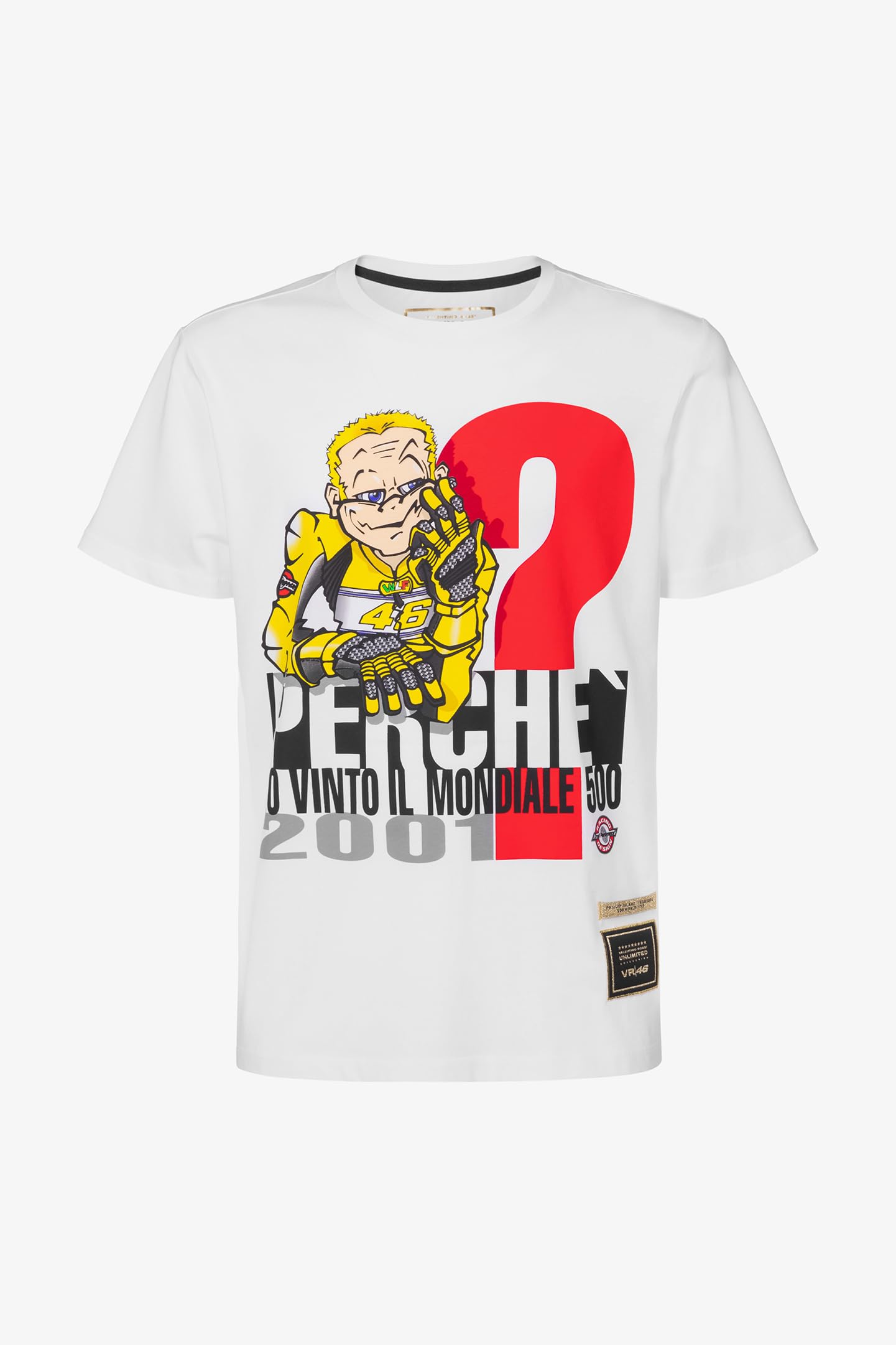 Valentino Rossi T-Shirt Unlimited Collection 2001 World Title (500cc)