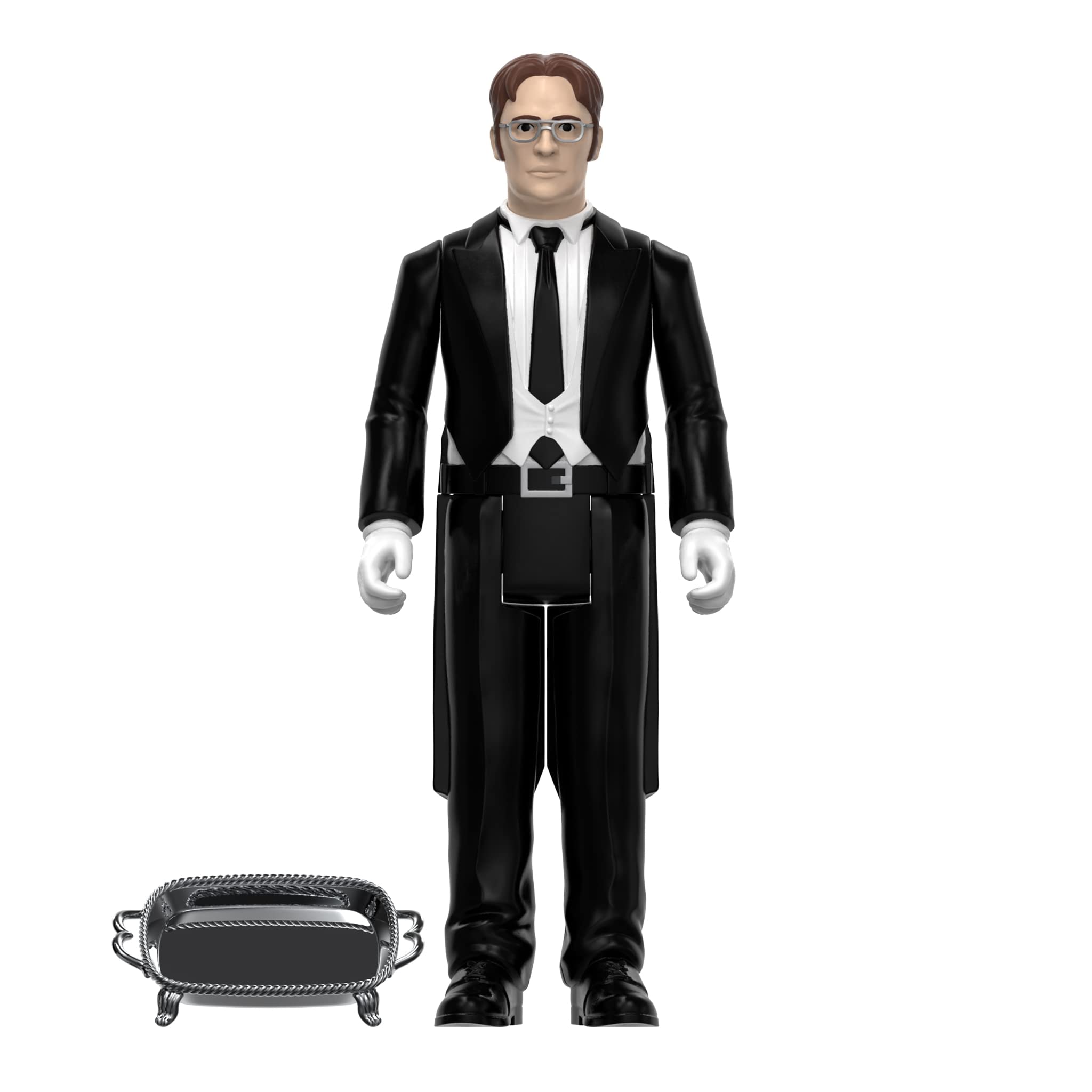 SUPER7 The Office Threat Level Midnight Dwight Schrute as Samuel L. Chang 3.75 in Reaction Figure, Multicolor, 3.75 inches - Image 2