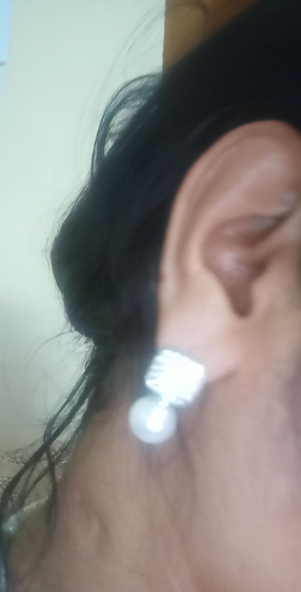 Earrings Diva Pearl Claw - Gemajesty main image 1