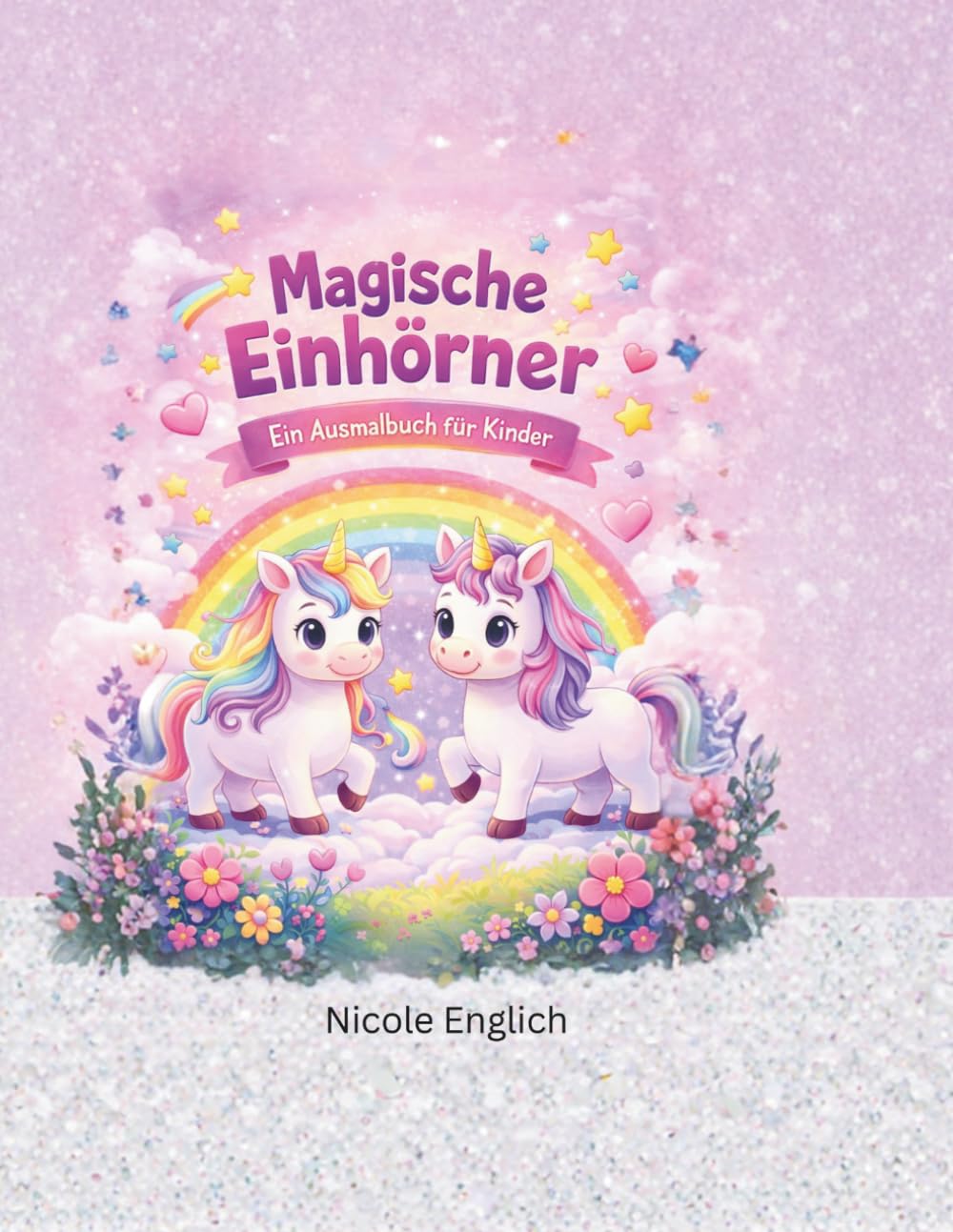 Malbuch: „Magische Einhörner“
